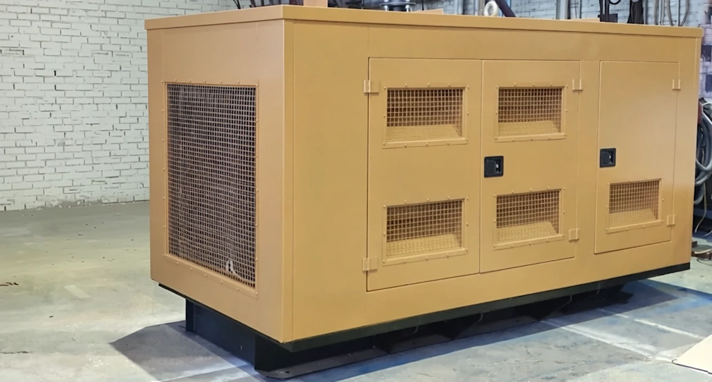 Дизель-генератор ЭТРО в кожухе двигатель Yuchai Дизель-генератор ЭТРО 250 квт в кожухе двигатель Yuchai