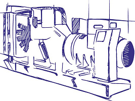 ДЭС (ДГУ) ЭТРО АД 360-Т400  изготовлены с двигателем Doosan DP158LC от российского производителя завода «Электроагрегат» Дизель-генераторы ЭТРО в Перми АД360-Т400 с двигателем Doosan DP158LC от российского производителя